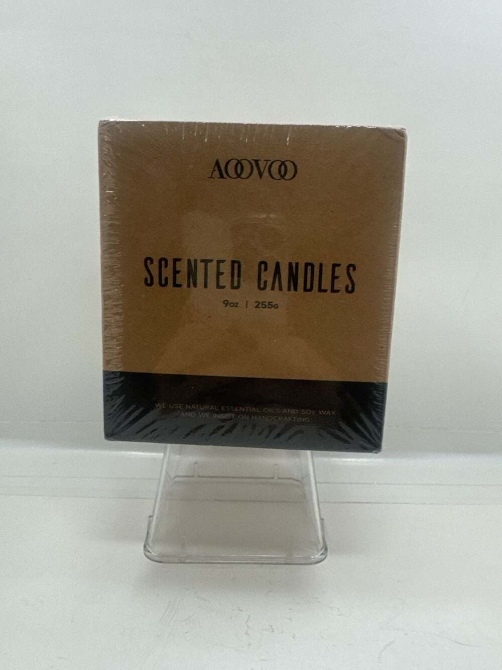 AooVoo Eucalyptus & Peppermint Scented Soy Candle 9ozBB